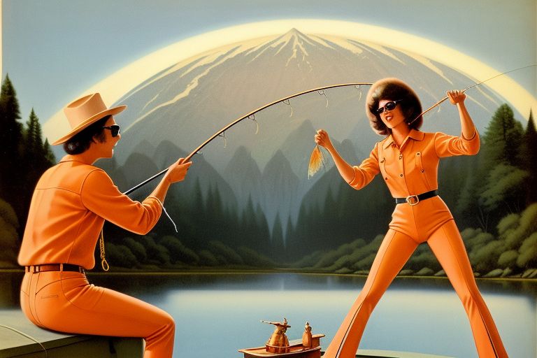 couple fishing