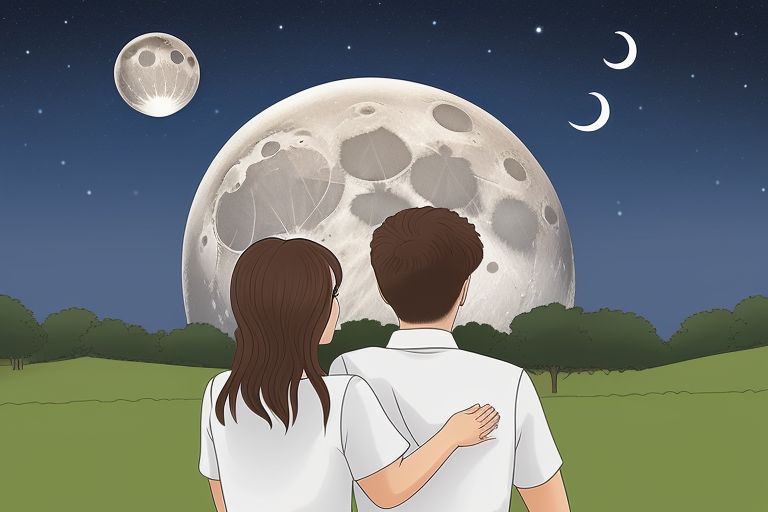 80+ Moon pick up line examples that actually work