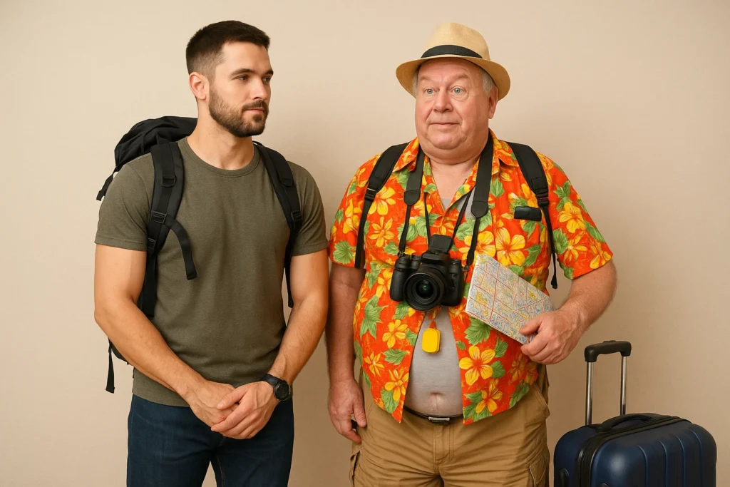 Comparison of good vs bad travel