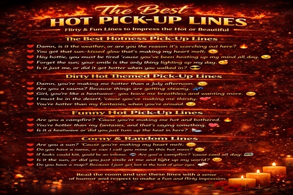 Hot pick up lines