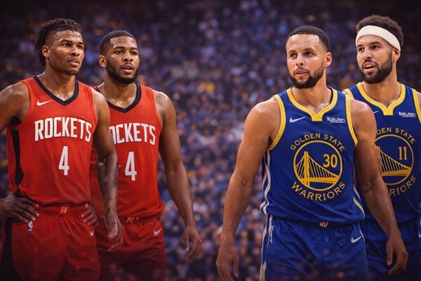Houston Rockets vs Golden State Warriors Match Player Stats