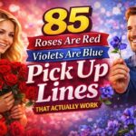Roses are red violets are blue Pick Up Lines