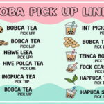 Boba pick up lines