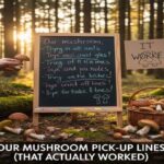 mushroom pick up lines that we tried