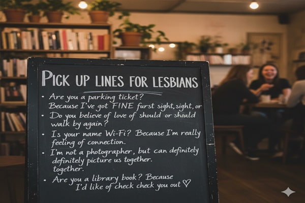 pick up lines for lesbians