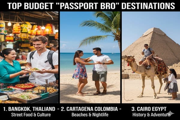 Best Budget ¨passport-bro¨ Destinations