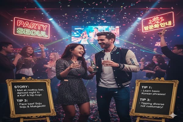 Partying in South Korea Story and Tips