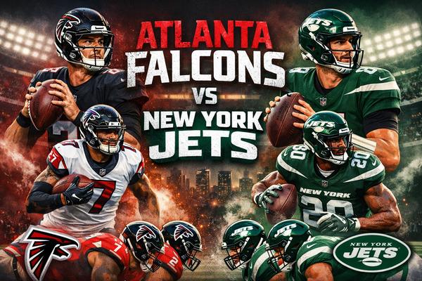 Atlanta Falcons vs New York Jets Match Player Stats
