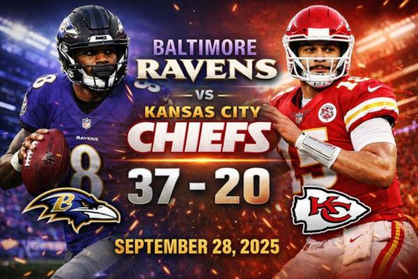 Baltimore Ravens vs Kansas City Chiefs Match Player Stats