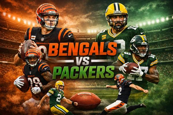 Bengals vs Green Bay Packers Match Player Stats