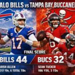 Buffalo Bills vs Tampa Bay Buccaneers Match Player Stats