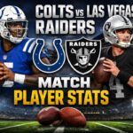 Colts vs Las Vegas Raiders Match Player Stats