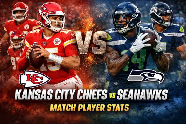 Kansas City Chiefs vs Seahawks Match Player Stats