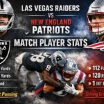 Las Vegas Raiders vs New England Patriots Match Player Stats