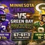 Minnesota Vikings vs Green Bay Packers Match Player Stats