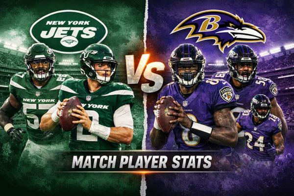 New York Jets vs Baltimore Ravens Match Player Stats