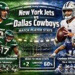 New York Jets vs Dallas Cowboys Match Player Stats