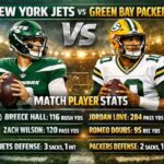 New York Jets vs Green Bay Packers Match Player Stats