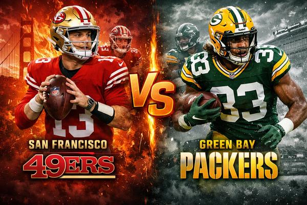 San Francisco 49ers vs Green Bay Packers Match Player Stats