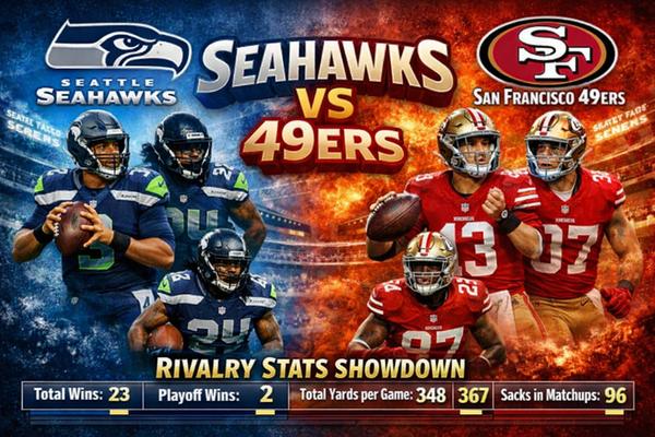 Seattle Seahawks vs San Francisco 49ers Match Player Stats