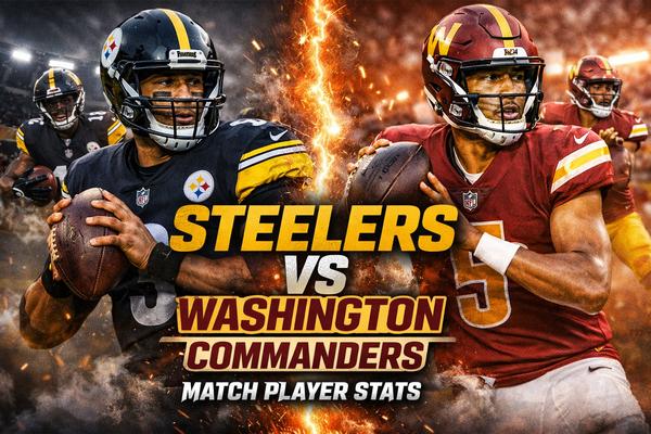 Steelers vs Washington Commanders Match Player Stats