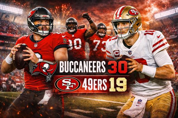 49ers vs Tampa Bay Buccaneers Match Player Stats