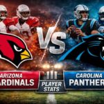 Arizona Cardinals vs Carolina Panthers Match Player Stats