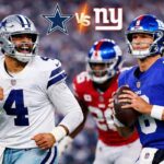 Dallas Cowboys vs New York Giants Match Player Stats