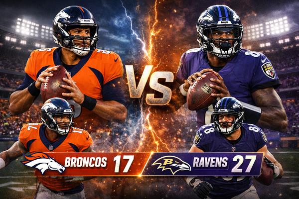 Denver Broncos vs Baltimore Ravens Match Player Stats