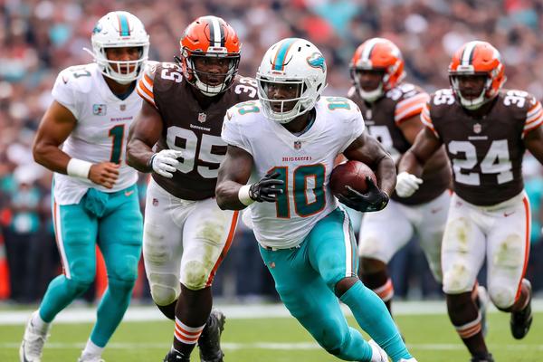 Miami Dolphins vs Cleveland Browns Match Player Stats