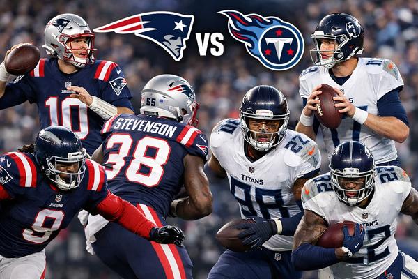 New England Patriots vs Tennessee Titans Match Player Stats