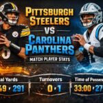 Pittsburgh Steelers vs Carolina Panthers Match Player Stats