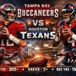 Tampa Bay Buccaneers vs Houston Texans Match Player Stats