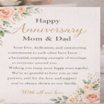Anniversary Wishes for Loving Parents