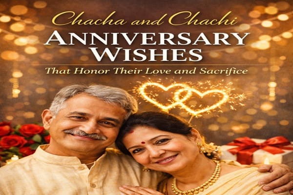 Chacha and Chachi Anniversary Wishes