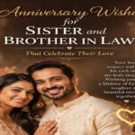 Anniversary Wishes for Sister and Brother in Law