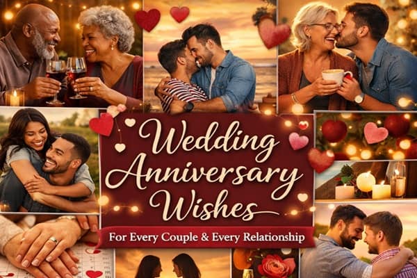 Wedding Anniversary Wishes for Every Couple