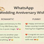 WhatsApp Wedding Anniversary Wishes for Every Coupl