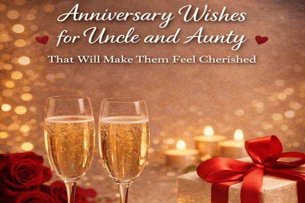 Anniversary Wishes for Uncle and Aunty