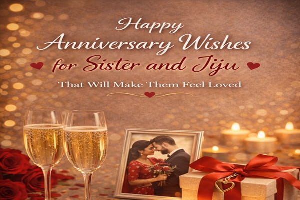 Happy Anniversary Wishes for Sister and Jiju