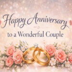 Happy Anniversary Wishes for Friends