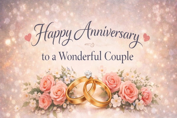 Happy Anniversary Wishes for Friends