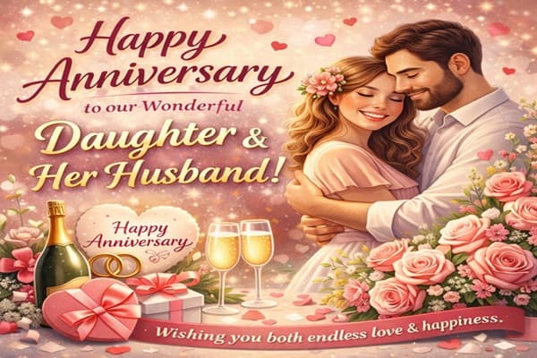 Anniversary Wishes for Daughter