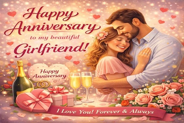 Anniversary Wishes for Girlfriend