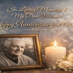 Anniversary in Heaven Wishes