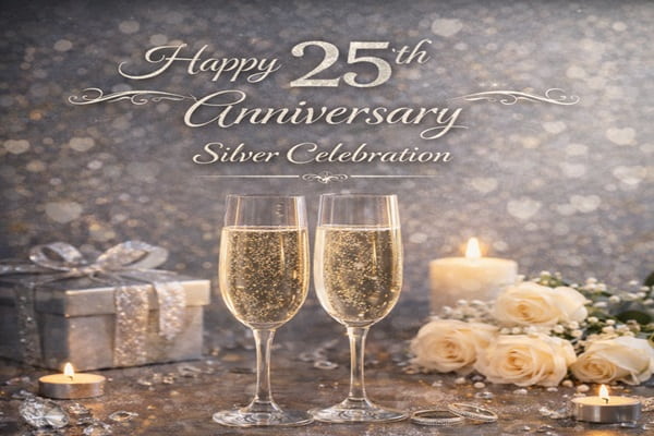25th Anniversary Wishes