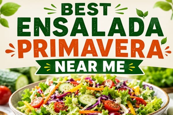 best ensalada primavera near me