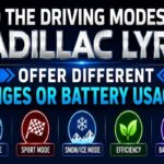 do the driving modes in cadillac lyriq offer different ranges or battery usages?