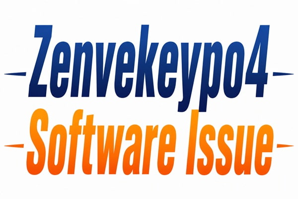 fix zenvekeypo4 software issue