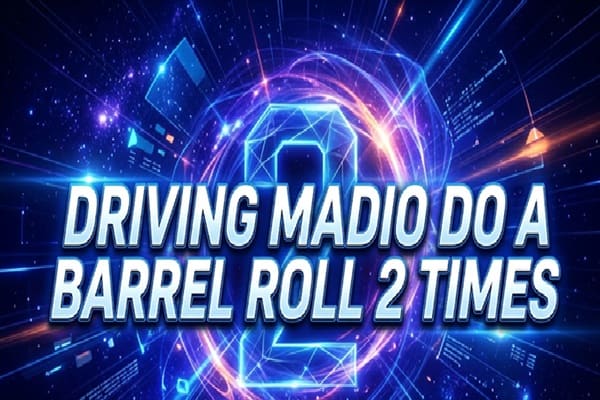 drivingmadio do a barrel roll 2 times